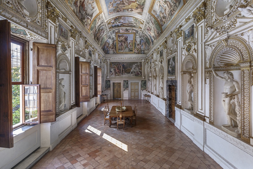 Roma, Palazzo Farnese, Carracci ChMantuano (1)